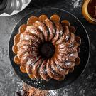 masterclass-cast-aluminium-swirl-cake-tin - MasterClass Cast Aluminium Swirl Cake Tin