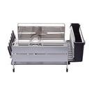 masterclass-deluxe-stainless-steel-dish-drainer - MasterClass Deluxe Stainless Steel Dish Drainer