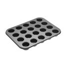 masterclass-non-stick-twenty-hole-mini-bites-tin - MasterClass Non-Stick Twenty Hole Mini Bites Tin
