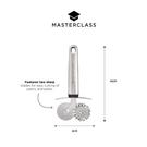 masterclass-soft-grip-stainless-steel-pastry-pasta-wheel - MasterClass Soft Grip Stainless Steel Pastry & Pasta Cutter