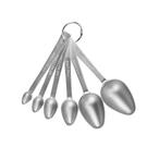 masterclass-stainless-steel-measuring-spoon-set-6-pieces - MasterClass Stainless Steel Measuring Spoon Set 6 Pieces