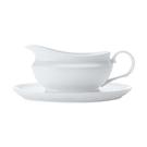 maxwell-williams-white-basics-gravy-boat-and-saucer-550ml - Maxwell Williams White Basics Gravy Boat & Saucer 550ml