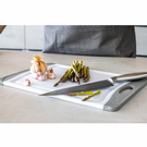 mc-chopping-board-medium-anti-microbial - MasterClass Anti-Microbial Non-Slip Chopping Board Medium