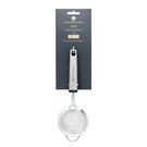 mc-mesh-sieve-8cm-ss-soft-grey-grip - MasterClass Soft Grip Stainless Steel Sieve 8 cm