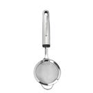 mc-mesh-sieve-8cm-ss-soft-grey-grip - MasterClass Soft Grip Stainless Steel Sieve 8 cm