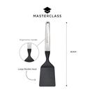 mc-soft-grip-ss-short-turner-30cm - MasterClass Soft Grip Stainless Steel Short Turner 30 cm