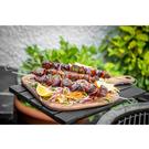 mc-ss-flat-sided-skewers-setof6-40cm - MasterClass Stainless Steel Flat Sided Skewers Set of 6 40cm