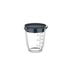 mepal-chef-it-glass-measuring-jug-navy-lid-500ml - Mepal Chef It Glass Measuring Jug Navy Lid 500ml