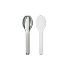 mepal-cutlery-ellipse-3pcs-set-nordic-sage - Mepal Cutlery Ellipse 3 Piece Set Nordic Sage