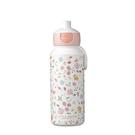Mepal-flowers-butterflies-drinking-bottle-pop-up-campus - Mepal Pop-Up Campus 400ml Bottle-Flowers & Butterflies