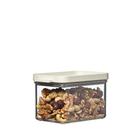 mepal-nordic-white-700ml-omnia-rectangular-storage-box - Mepal Omnia Storage Box Rectangular Nordic White 700ml