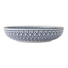 mikasa-blue-meditterranean-bowl-21cm - Mikasa Blue Mediterranean Stoneware Bowl