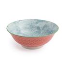 mikasa-grey-floral-stoneware-ramen-bowl-21cm - Mikasa Grey Floral Stoneware Ramen Bowl 21cm