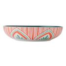 mikasa-mixed-folk-bowl-21cm - Mikasa Folk Pattern Stoneware Bowl
