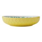 mikasa-yellow-and-blue-geometric-bowl-21cm - Mikasa Yellow & Blue Geometric Stoneware Bowl
