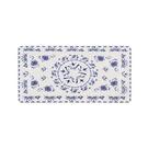 monaco-blue-floral-rectangular-platter-30x15cm - Monaco Blue Floral Rectangular Platter 30x15cm 