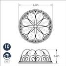 nordicware-fluer-de-lis-bundt-pan - Nordic Ware Fleur De Lis Bundt Pan