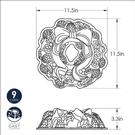 nordicware-holiday-wreath-pan - Nordic Ware Holiday Wreath Pan