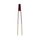 pebbly-bamboo-magnetic-toast-tong-cherrywood - Pebbly Bamboo Magnetic Toast Tong Cherrywood