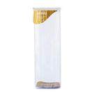 pebbly-square-glass-storage-canister-2200ml - Pebbly Square Glass Storage Canister 2200ml