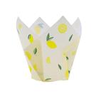 pme-24-lemon-tulip-muffin-cases - PME 24 Lemon Tulip Muffin Cases