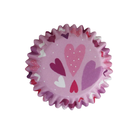 pme-30-love-heart-foil-lined-baking-cases - PME 30 Love Heart Foil Lined Baking Cases