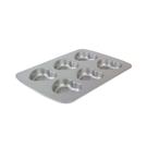 pme-6-cup-heart-pan-non-stick - PME 6 Cup Heart Pan Non Stick 