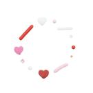 pme-6-in-1-valentines-sprinkle-set-sweet-love - PME 6-in-1 Valentines Sprinkle Set Sweet Love 196g