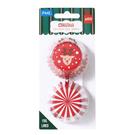 pme-christmas-rudolph-foil-mini-cupcake-cases-pk-60 - PME Rudolph Christmas Foil-lined Mini Cupcake Cases 60pk