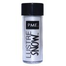 pme-edible-lustre-snow-silver - PME Edible Silver Lustre Snow 10g