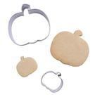 pme-halloween-cookie-cutters-pumpkin-2pc-set - PME Cookie & Cake Pumpkin Cutters Set of 2