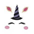 pme-halloween-edible-cake-decorations-witch-unicorn - PME Witch-Unicorn Halloween Edible Cake Decorations