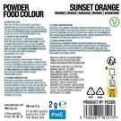 pme-powder-colour-sunset-orange-2g - PME Powder Colour Sunset Orange 2g