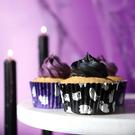 pme-spooky-ghosts-halloween-foil-line-cupcake-cases-60pk - PME Spooky Ghosts Halloween Foil-lined Cupcake Cases 60pk