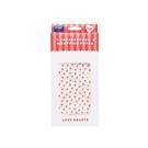 pme-valentines-wrapping-parchment-paper-12 - PME Love Hearts Valentines Wrapping Parchment Paper 12 sheets