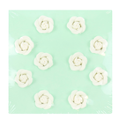 pme-white-sugar-roses-set10-25mm - PME White Sugar Roses Set of 10 