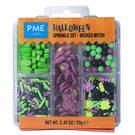 pme-wicked-witch-sprinkle-set-5-in-1 - PME 5-in-1 Halloween Wicked Witch Sprinkle Set 74g