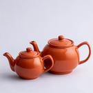 price-&-kensington-burnt-orange-teapot - Price & Kensington Burnt Orange Teapot