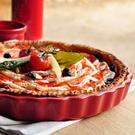 emile-henry-deep-tart-dish-red-24cm - Emile Henry Red Deep Flan Dish 24cm