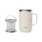 qwetch-insulated-mug-with-filter-matt-sand-470ml - Qwetch Insulated Mug with Filter Matt Sand 470ml