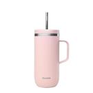 qwetch-pastel-pink-insulated-cold-cup-600ml - Qwetch Pastel Pink Insulated Cold Cup 600ml