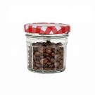 red-gingham-twist-top-jar-100ml - Red Gingham Twist Top Jar 100ml 