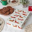 rex-festive-sausage-dog-storage-tin - Rex Festive Sausage Dog Storage Tin
