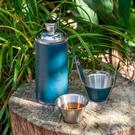 rex-hip-flask-cup-set-hunter  - Rex Hip Flask & Cup Set Hunter 