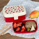 rex-little-strawberry-lunch-box-with-tray - Rex Little Strawberry Box Lunch Box with Tray