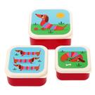 rex-sunny-sausage-dog-snack-box-set-of-3 - Rex Sunny Sausage Dog Snack Box Set of 3