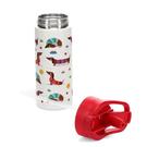 rex-sunny-sausage-dog-stainless-steel-bottle - Rex Sunny Sausage Dog Stainless Steel Bottle