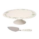 rhs-mistletoe-cake-stand-ivory - RHS Mistletoe Cake Stand-Ivory