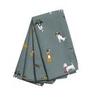 sa-christmas-dogs-napkins-set4 - Sophie Allport Christmas Dogs Napkins Set Of 4