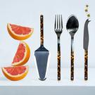 sabre-bistrot-cheese-knife-faux-tortoise - Sabre Bistrot Cheese Knife- Faux Tortoise